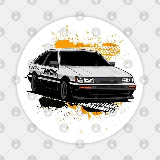 Corolla AE86 Magnet by Car_Designer